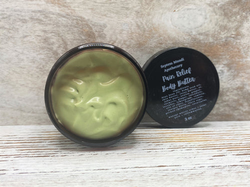 Pain Relief Body Butter - Septem Mundi Apothecary